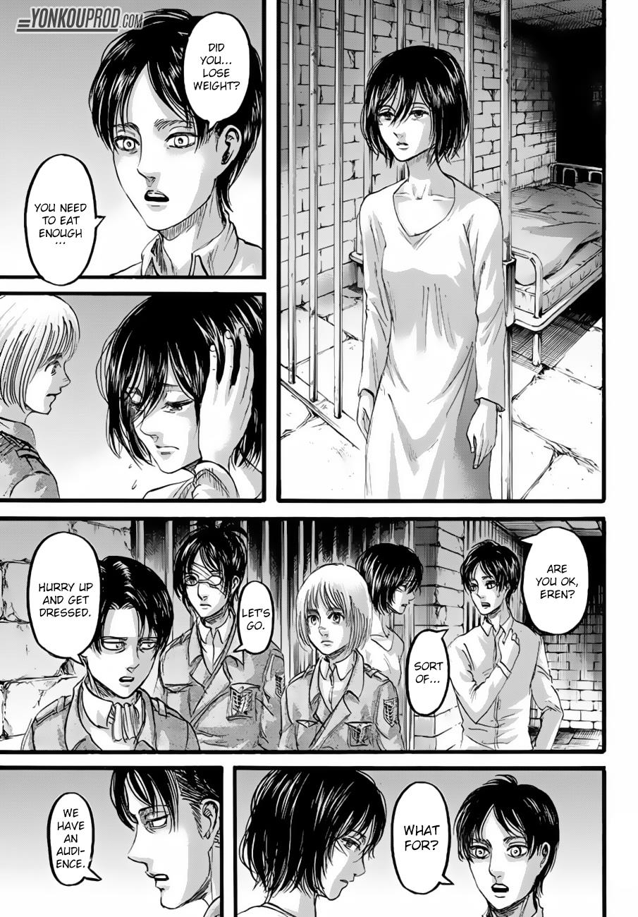Attack on Titan manga, chapter 89, page 5 of 45