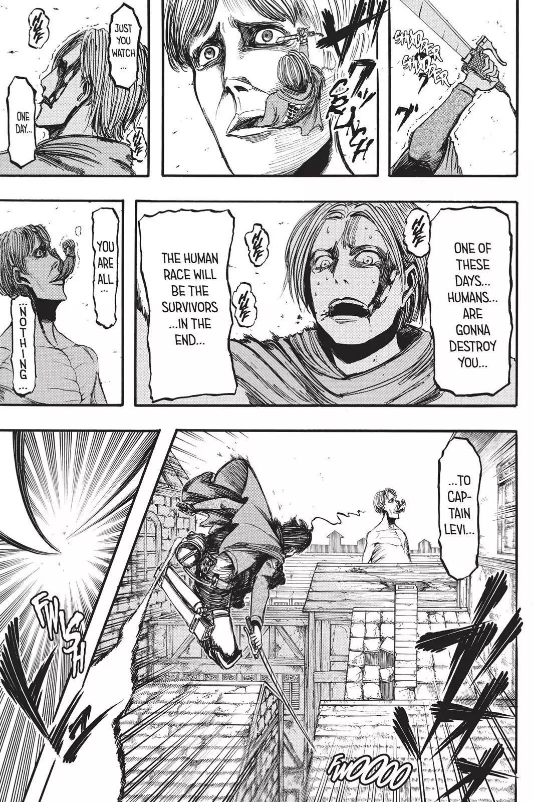 Attack on Titan Chapter 9.5 page 14 - Vol.3 Side Story: Captain Levi