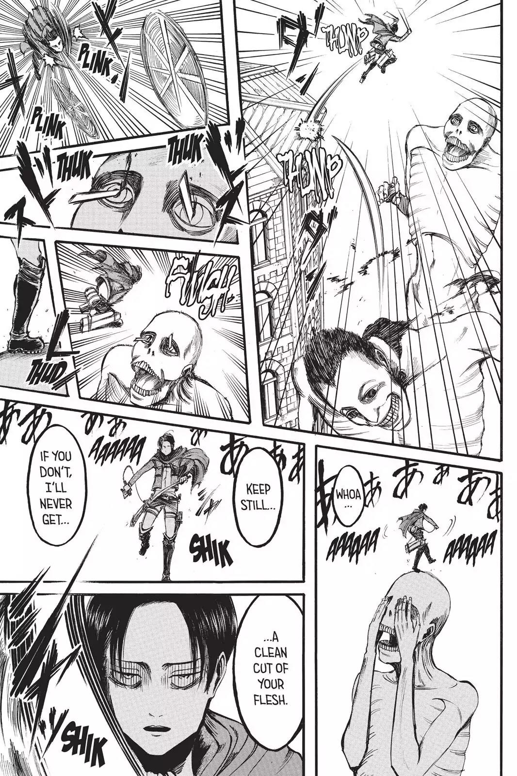 Attack on Titan Chapter 9.5 page 18 - Vol.3 Side Story: Captain Levi