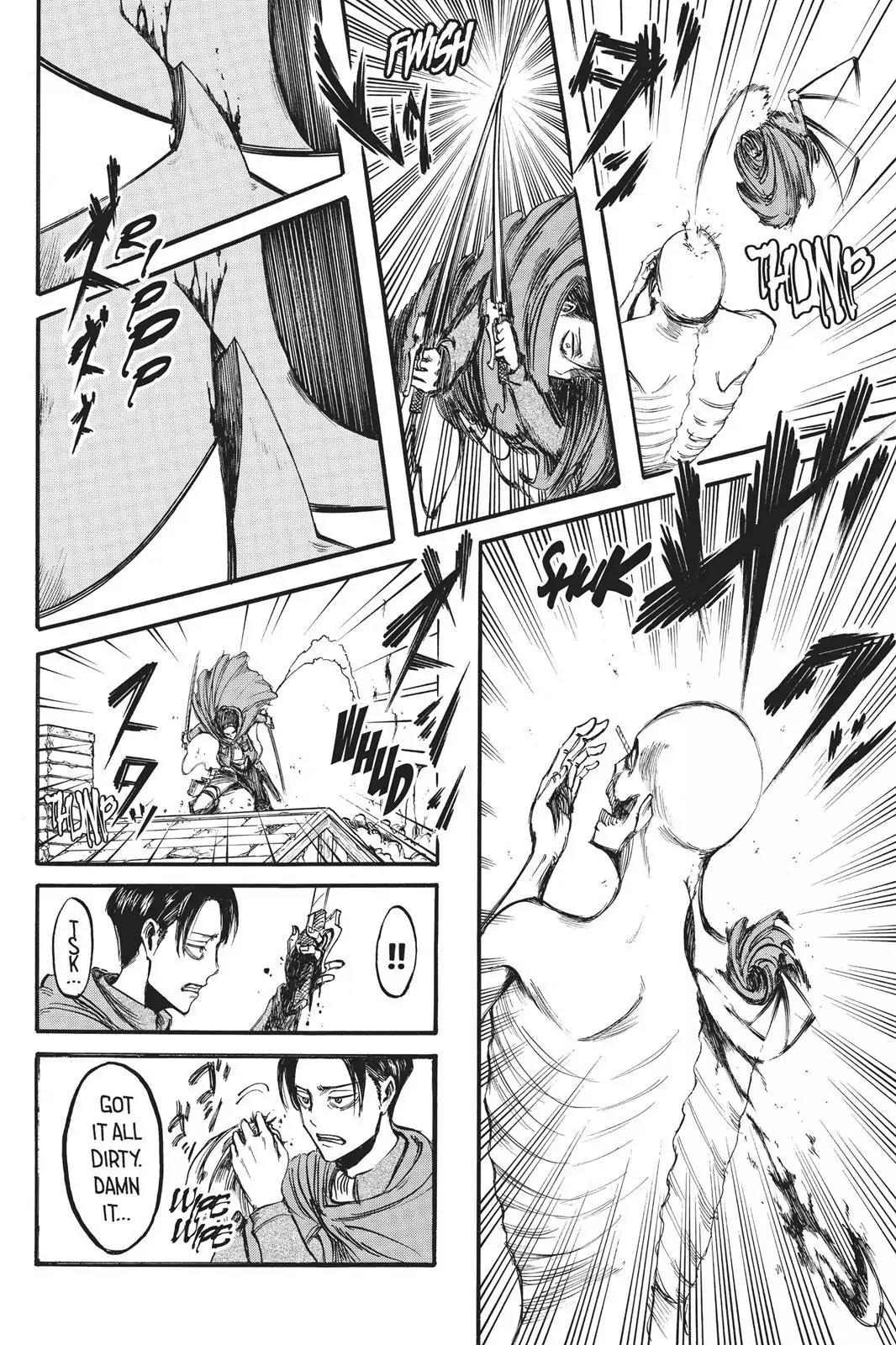 Attack on Titan Chapter 9.5 page 19 - Vol.3 Side Story: Captain Levi