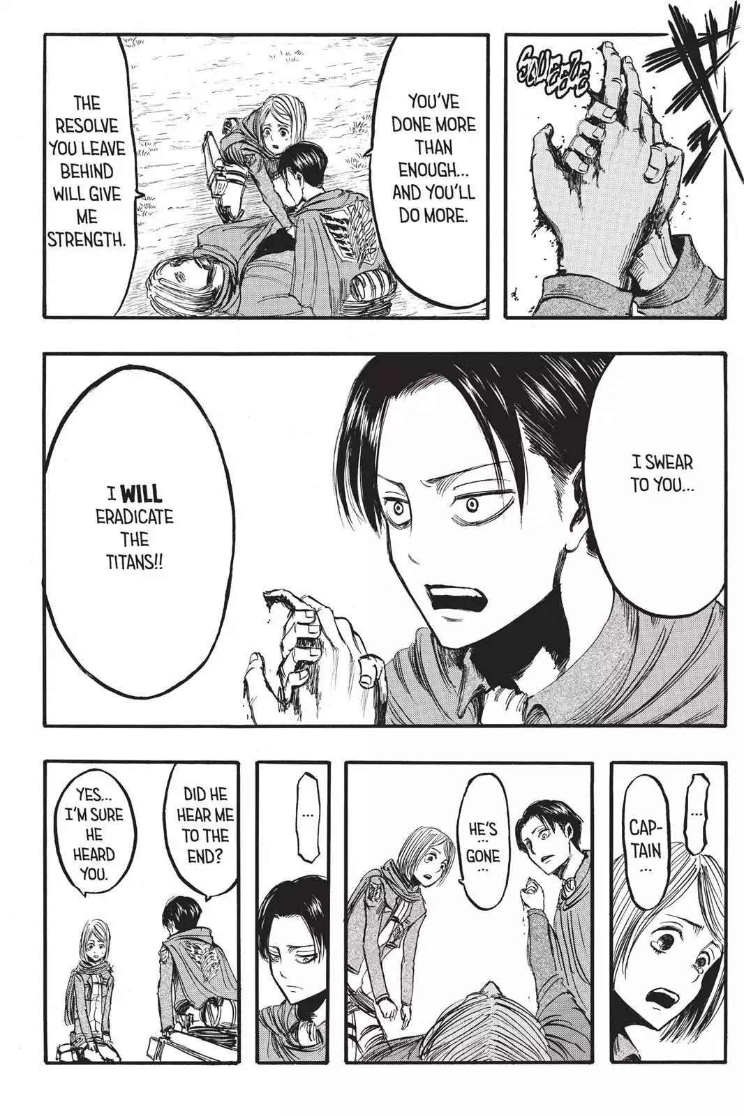 Attack on Titan Chapter 9.5 page 21 - Vol.3 Side Story: Captain Levi