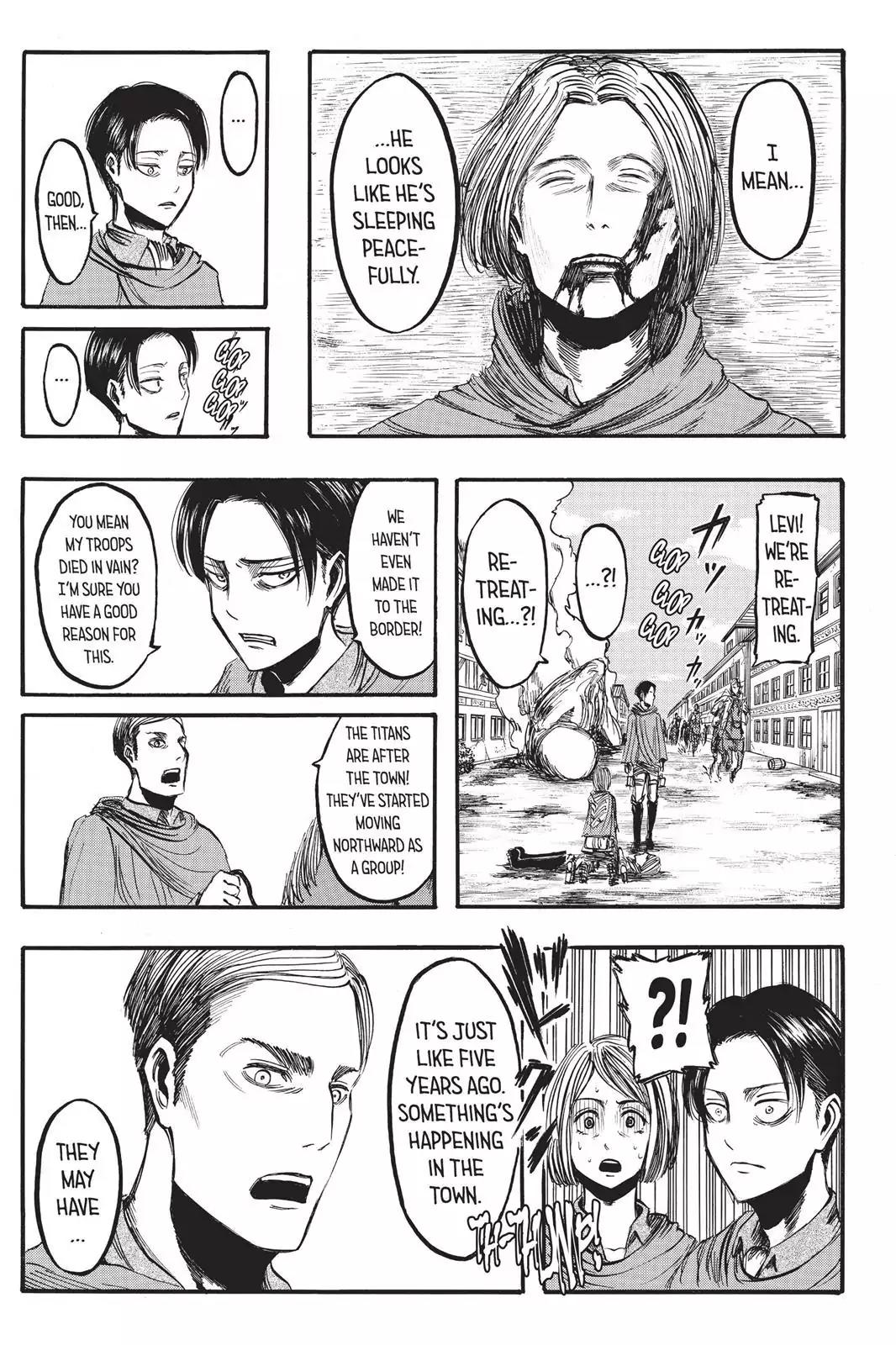 Attack on Titan Chapter 9.5 page 22 - Vol.3 Side Story: Captain Levi