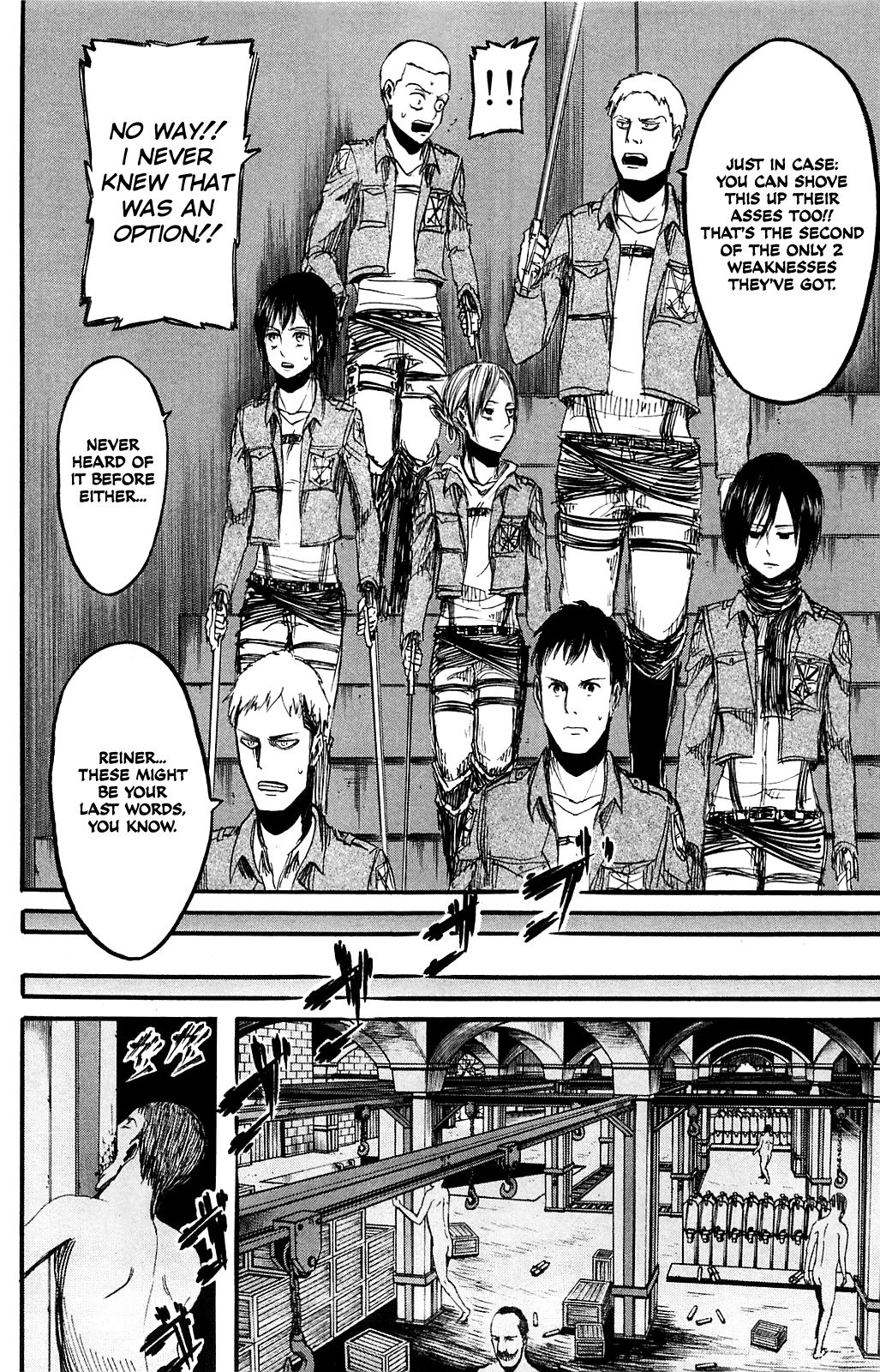 Attack on Titan Chapter 9 page 10 - Chapter 9: Episode 9