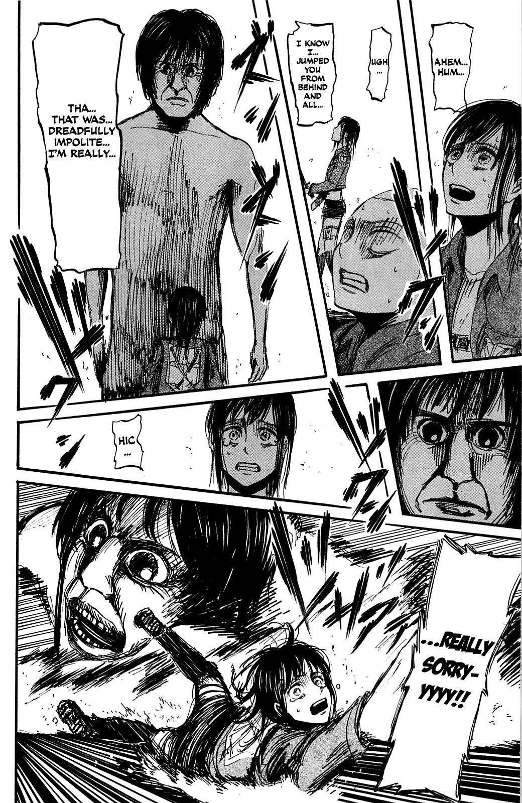 Attack on Titan Chapter 9 page 18 - Chapter 9: Episode 9