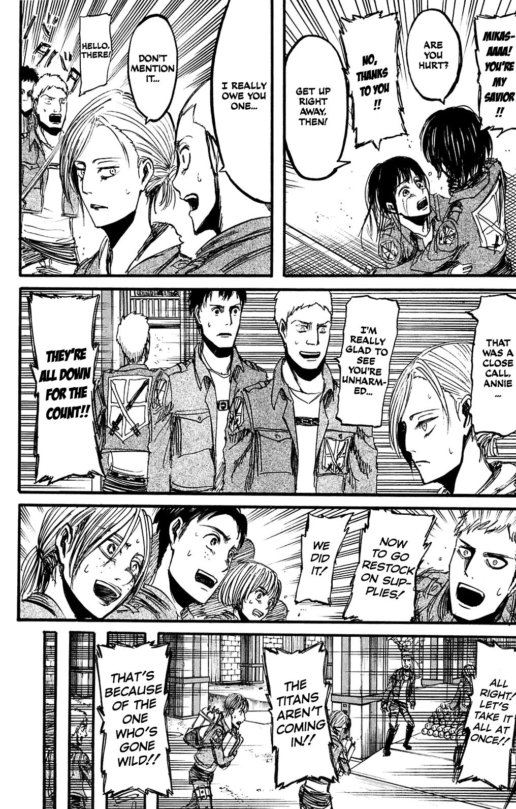 Attack on Titan Chapter 9 page 20 - Chapter 9: Episode 9