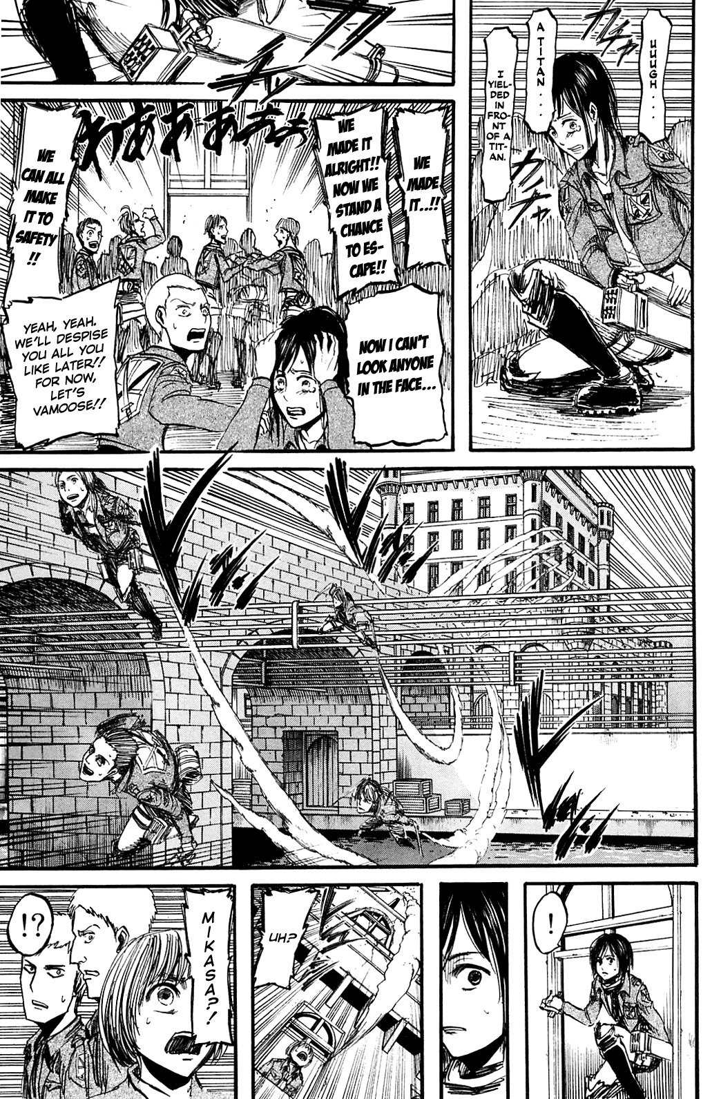 Attack on Titan Chapter 9 page 21 - Chapter 9: Episode 9