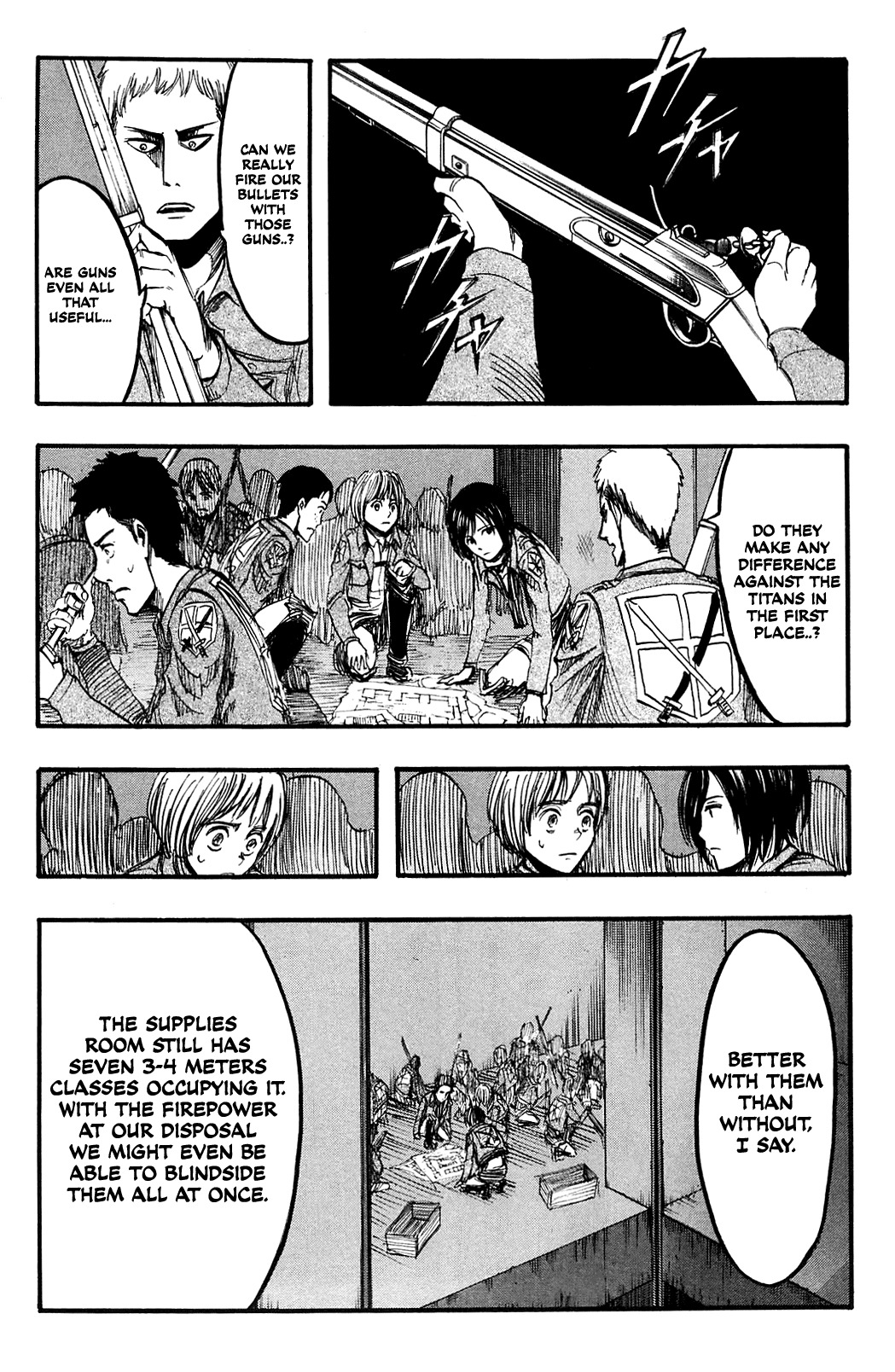 Attack on Titan Chapter 9 page 6 - Chapter 9: Episode 9