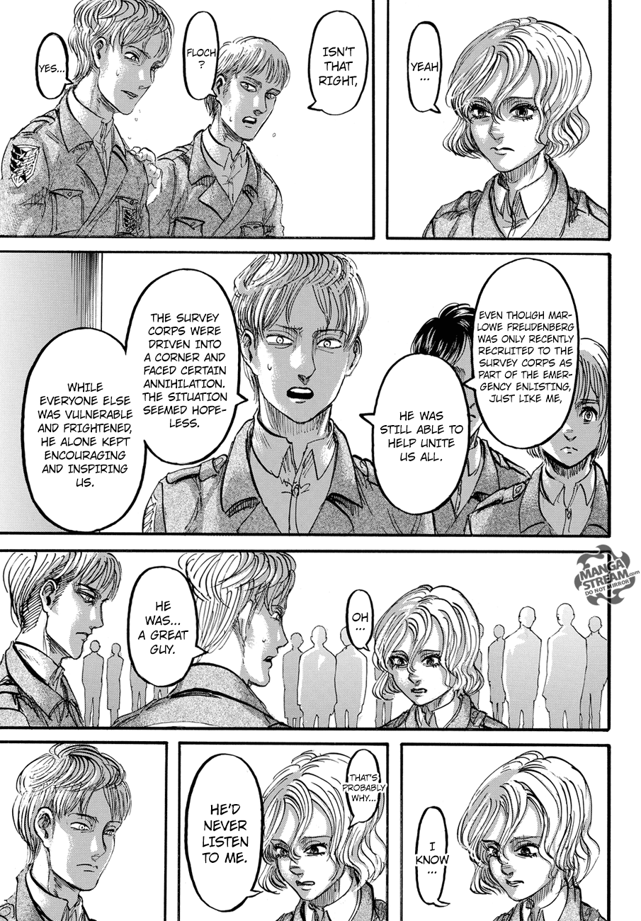 Attack on Titan manga, chapter 90, page 12 of 44