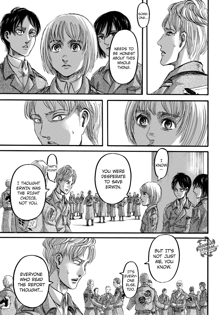 Attack on Titan manga, chapter 90, page 14 of 44