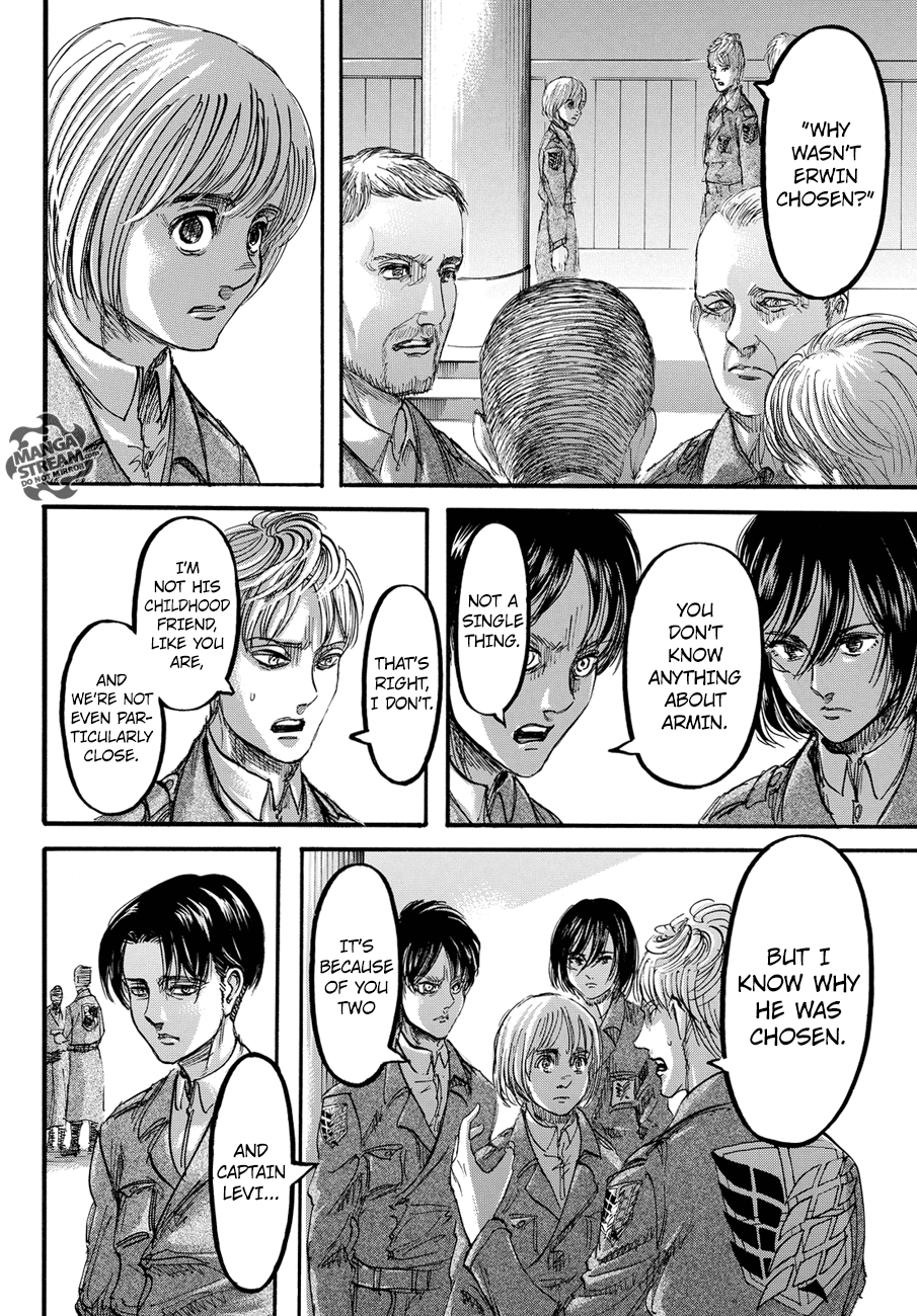 Attack on Titan manga, chapter 90, page 15 of 44