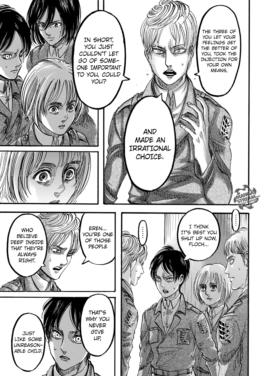 Attack on Titan manga, chapter 90, page 16 of 44