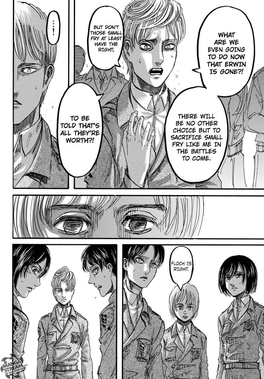 Attack on Titan manga, chapter 90, page 19 of 44
