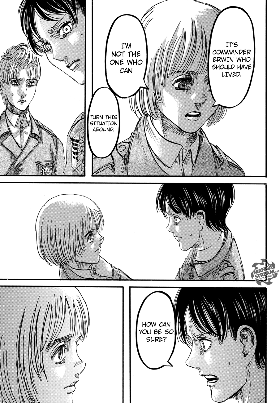 Attack on Titan manga, chapter 90, page 20 of 44