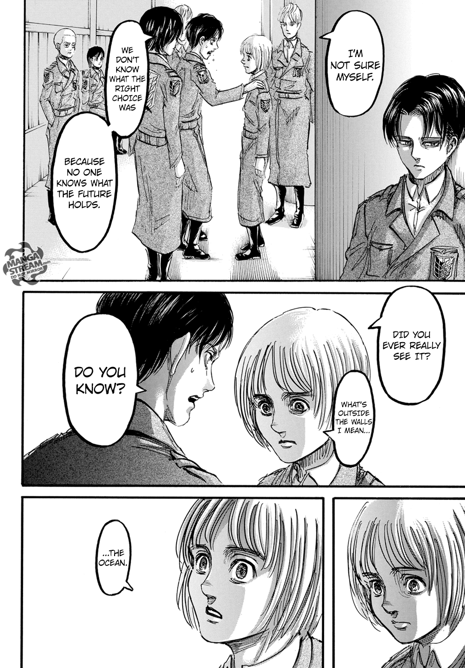 Attack on Titan manga, chapter 90, page 21 of 44