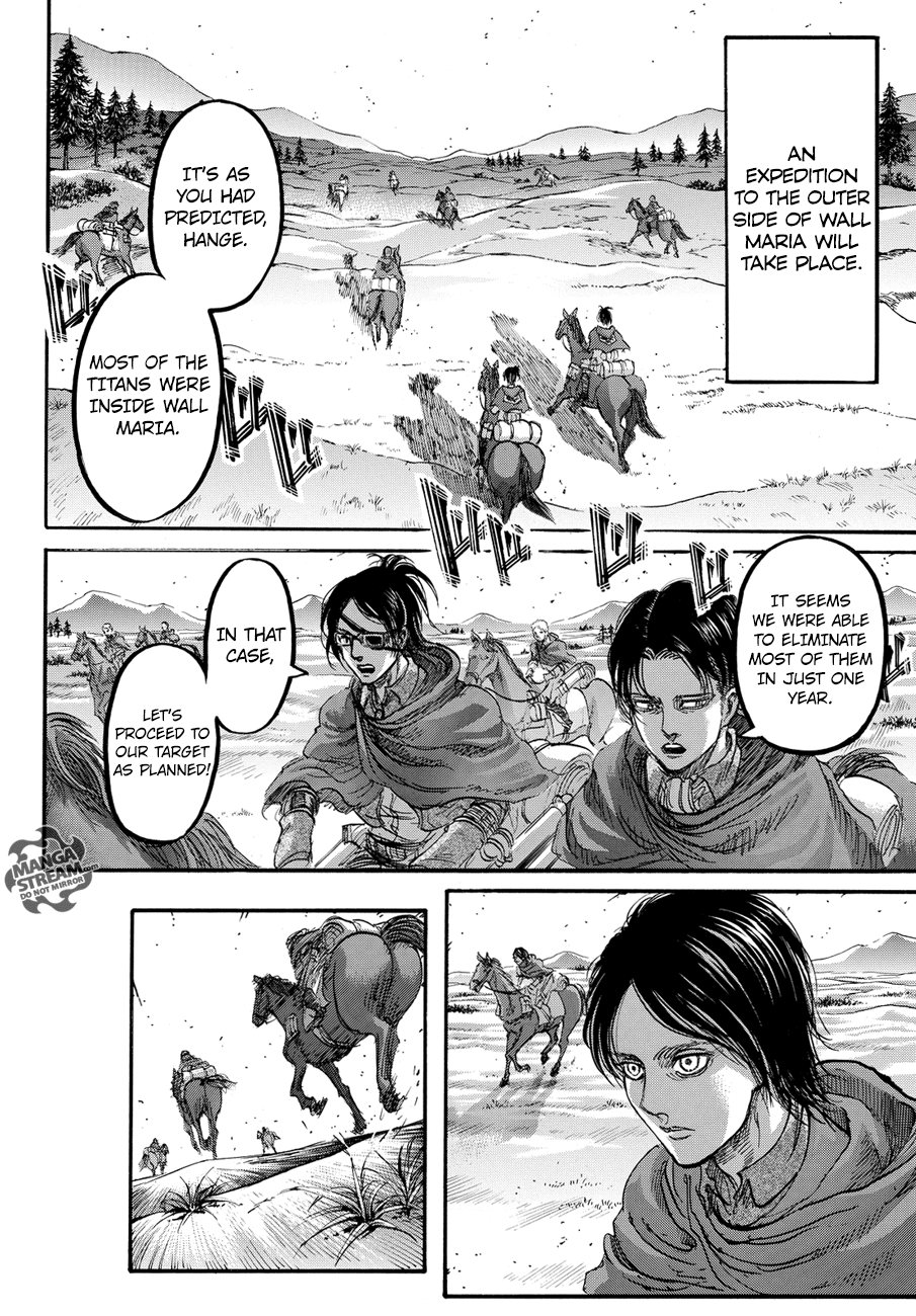 Attack on Titan manga, chapter 90, page 34 of 44