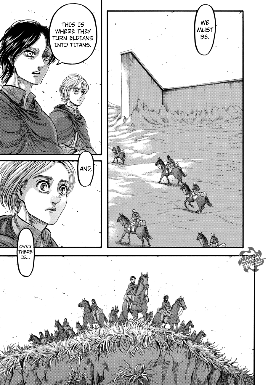 Attack on Titan manga, chapter 90, page 37 of 44
