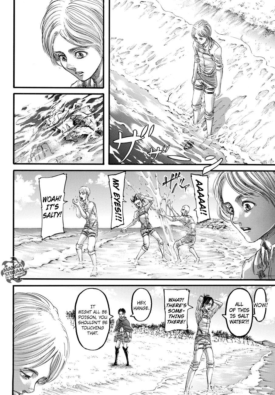 Attack on Titan manga, chapter 90, page 39 of 44
