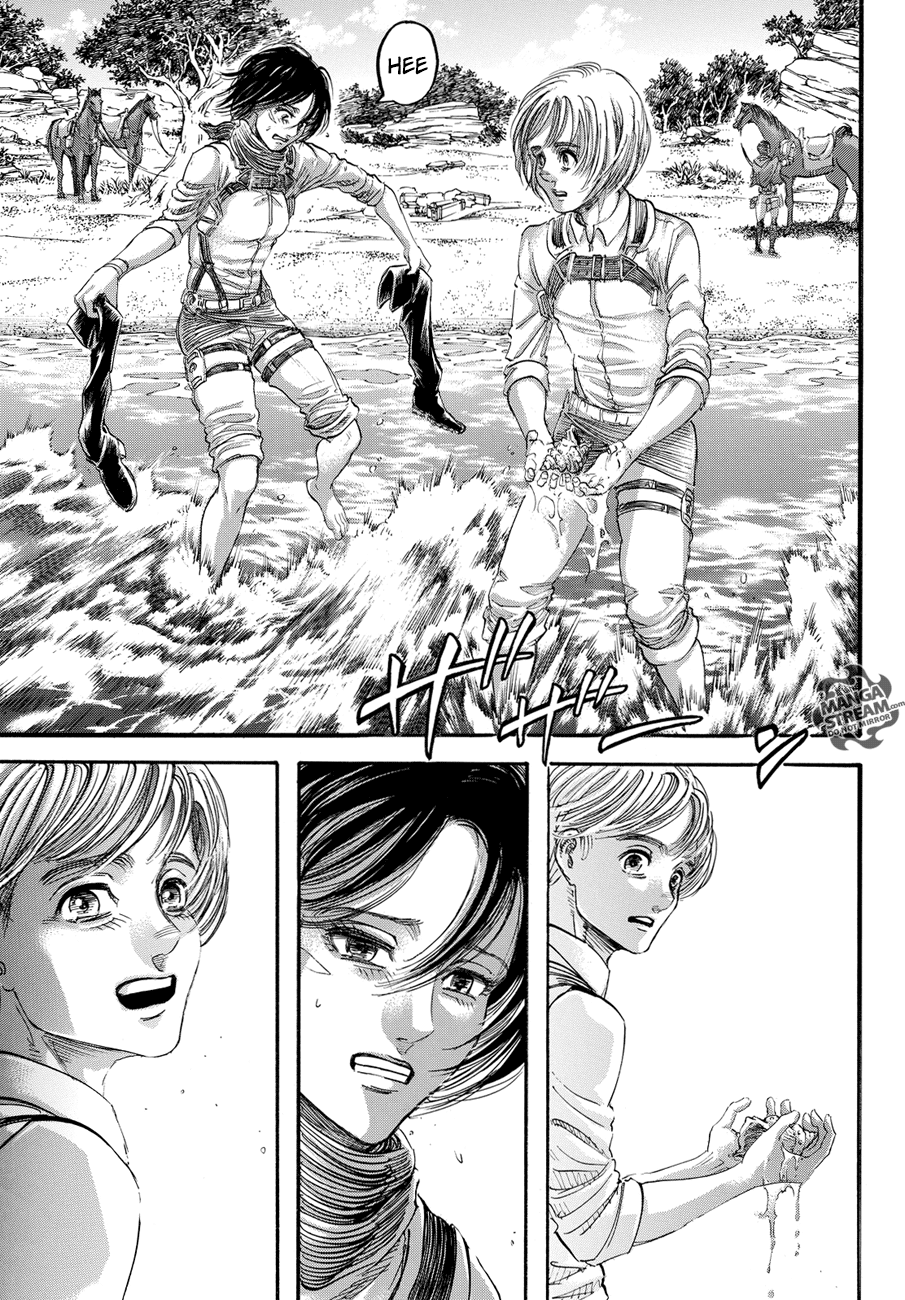 Attack on Titan manga, chapter 90, page 40 of 44