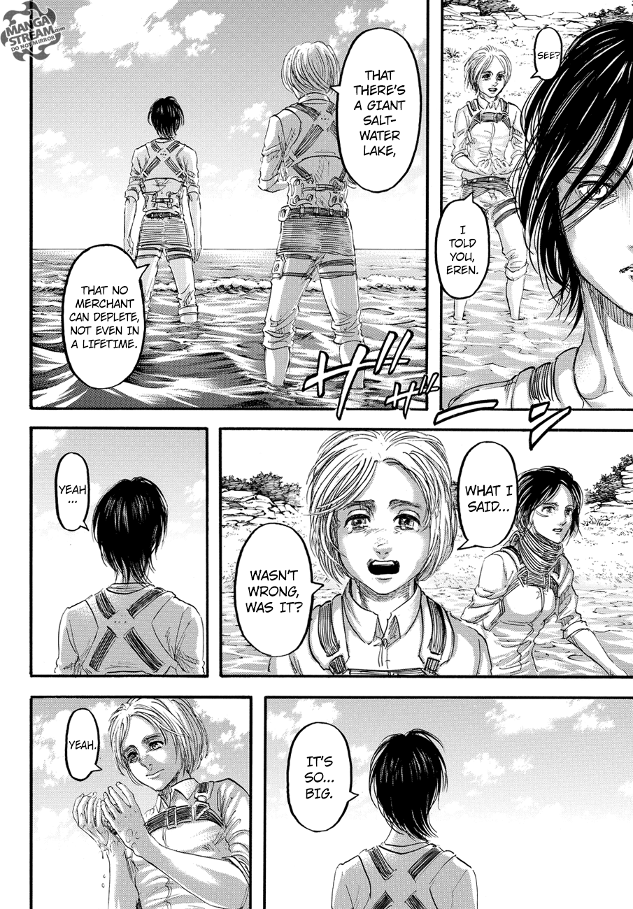 Attack on Titan manga, chapter 90, page 41 of 44