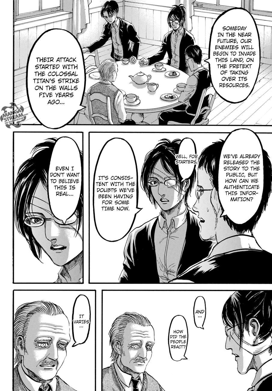 Attack on Titan manga, chapter 90, page 7 of 44