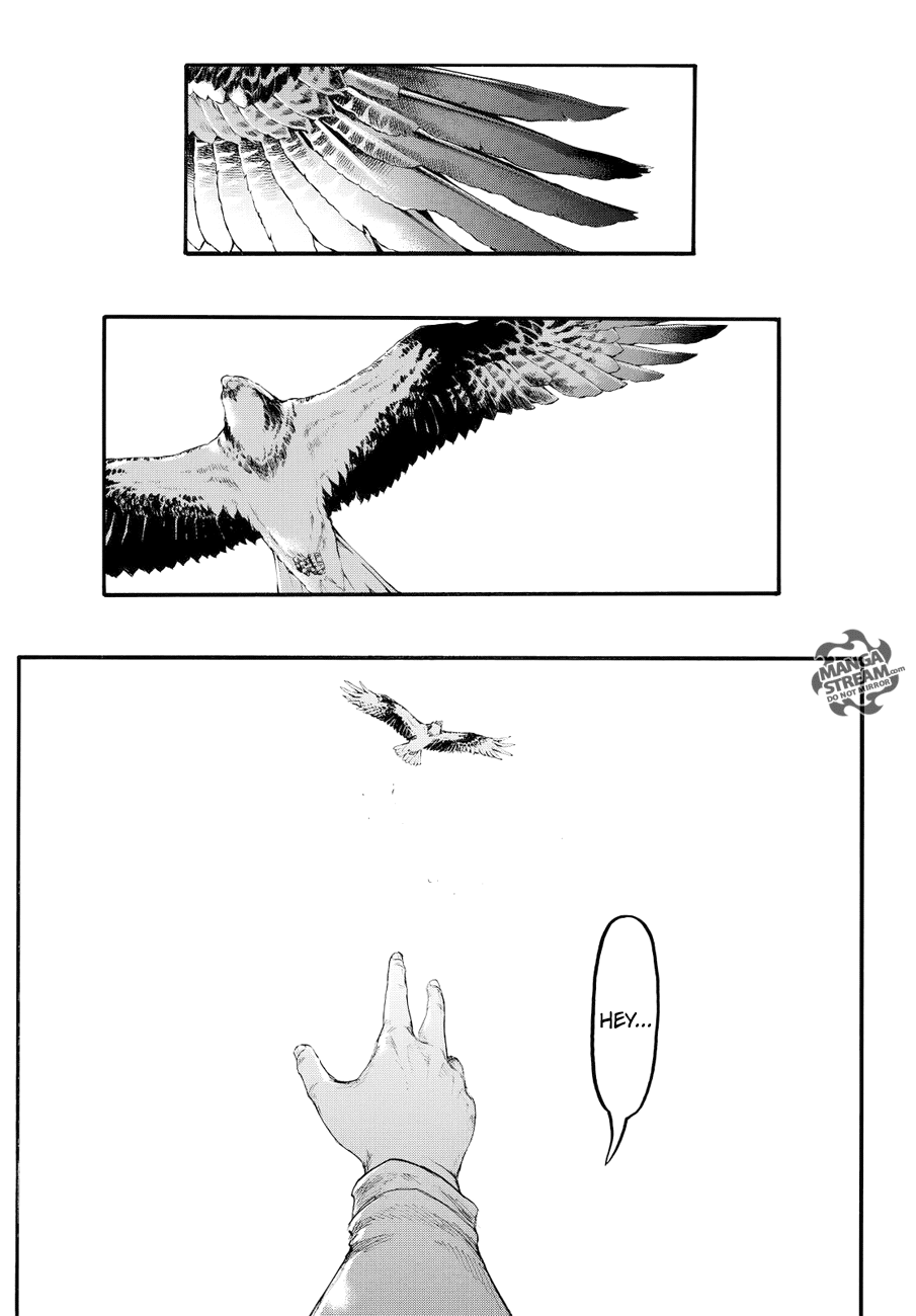 Attack on Titan manga, chapter 91, page 1 of 43