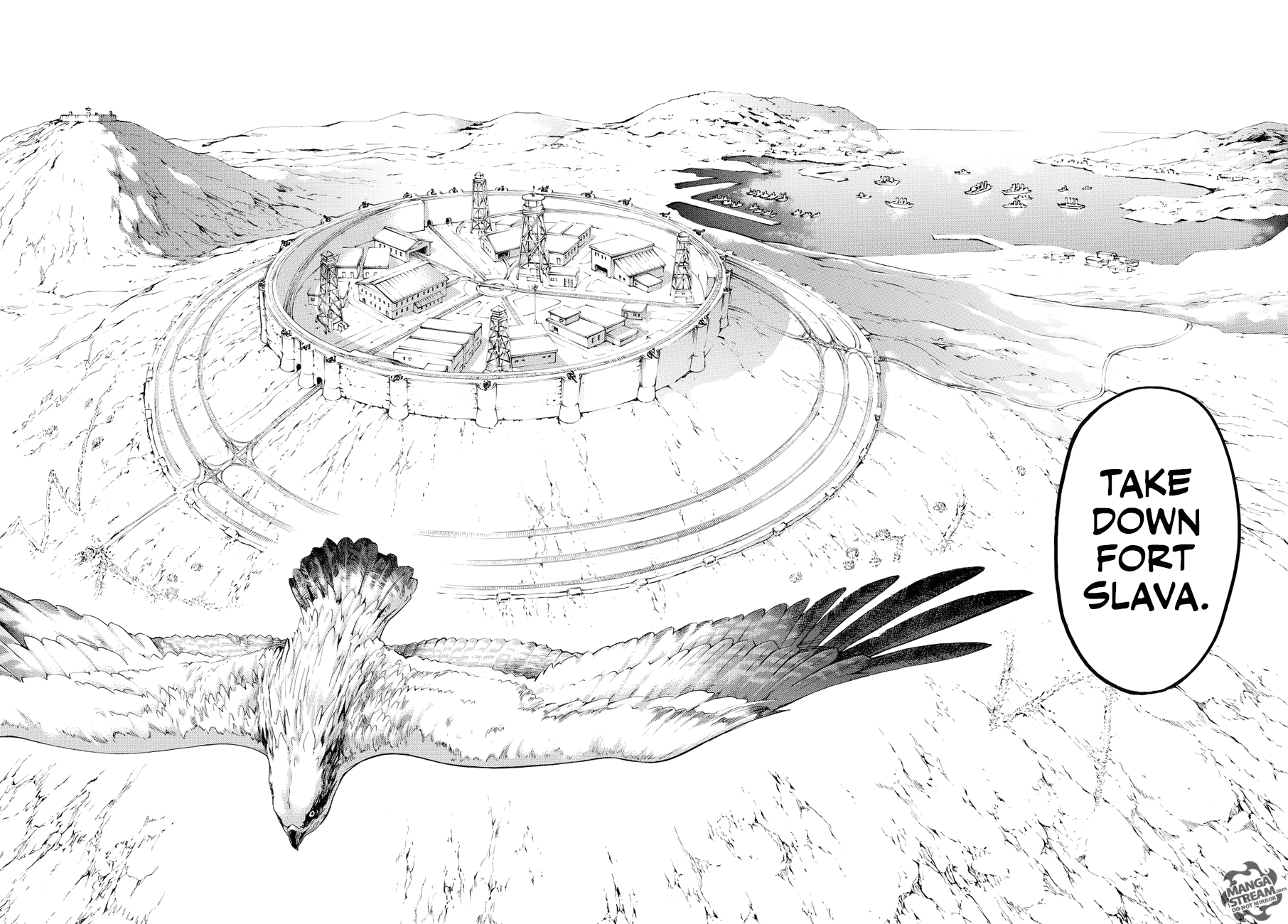 Attack on Titan manga, chapter 91, page 10 of 43