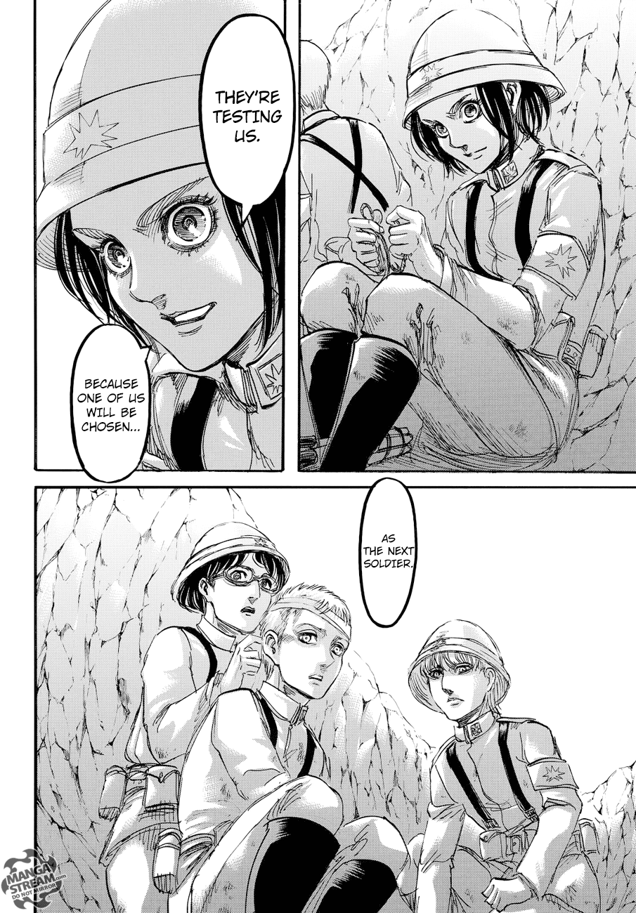 Attack on Titan manga, chapter 91, page 13 of 43