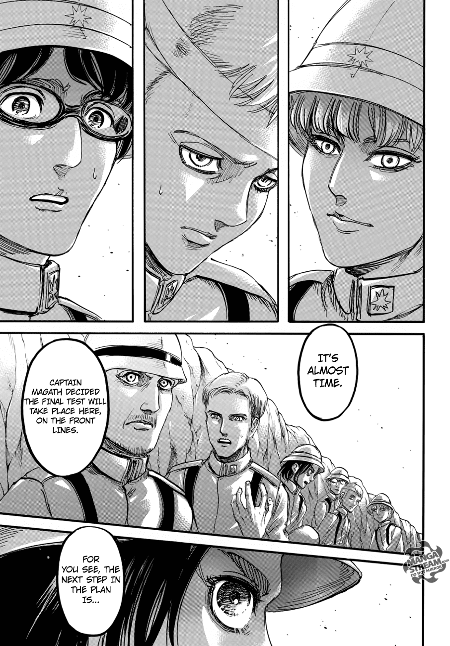 Attack on Titan manga, chapter 91, page 14 of 43