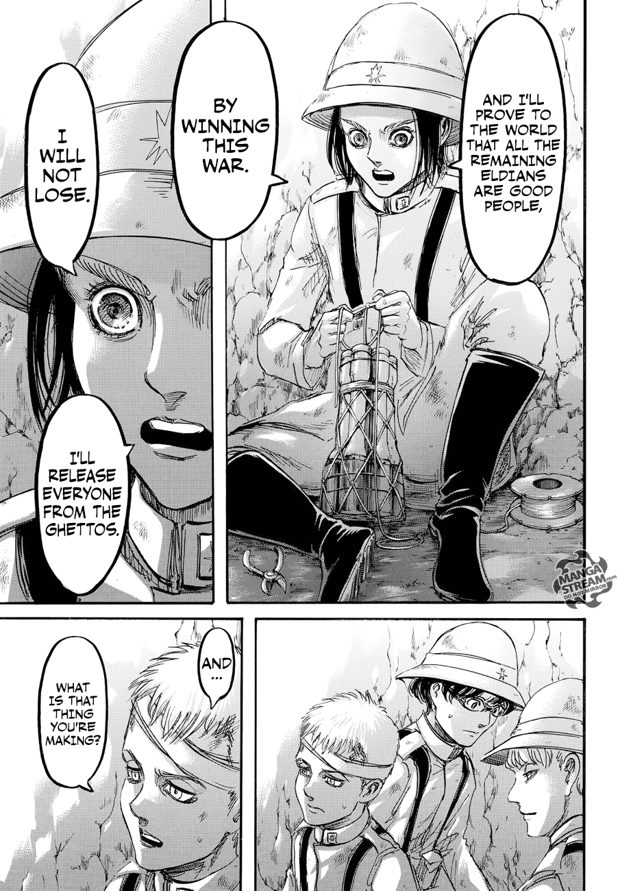 Attack on Titan manga, chapter 91, page 18 of 43
