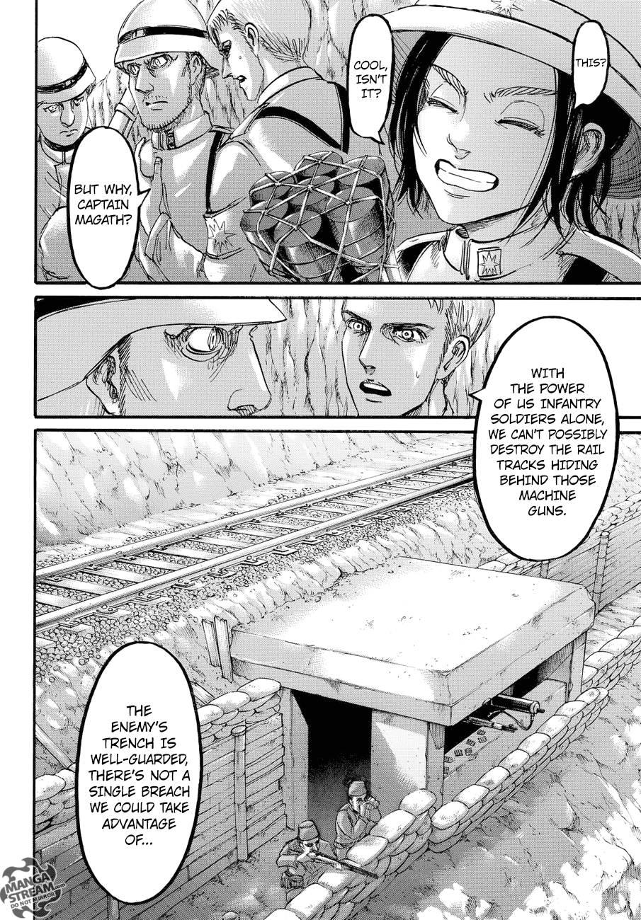 Attack on Titan manga, chapter 91, page 19 of 43