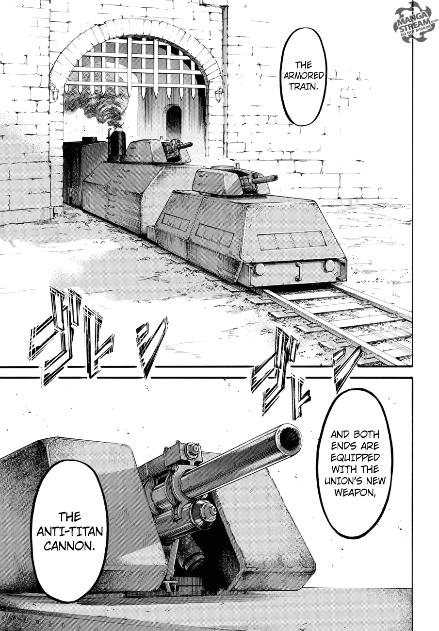 Attack on Titan manga, chapter 91, page 22 of 43