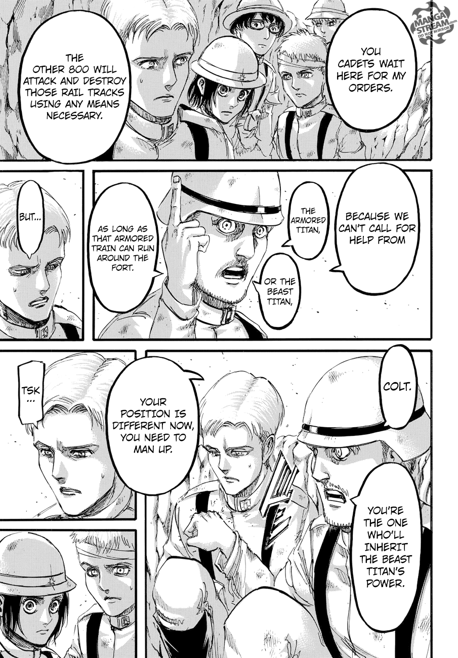 Attack on Titan manga, chapter 91, page 26 of 43