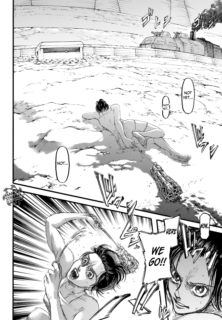 Attack on Titan manga, chapter 91, page 35 of 43