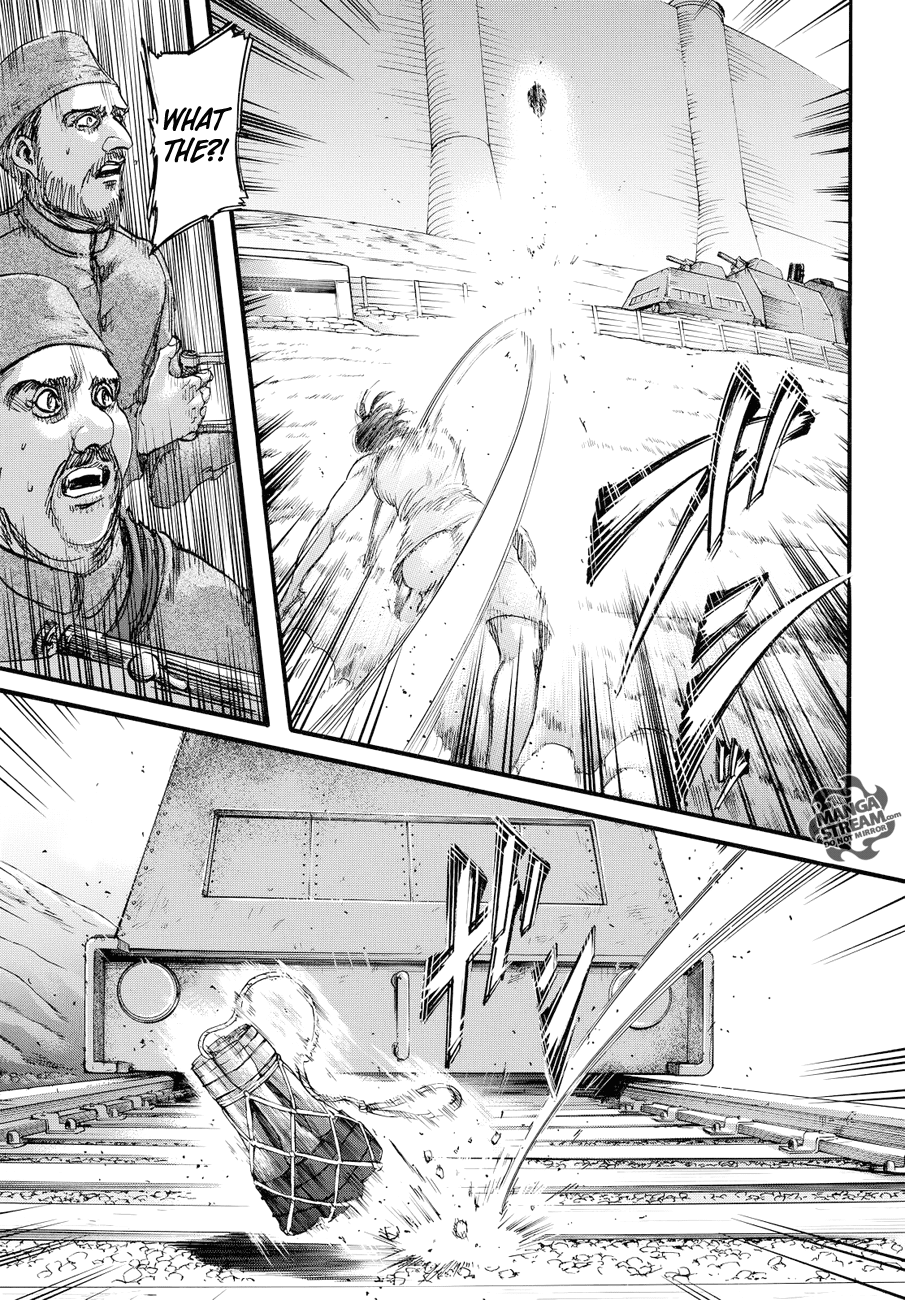 Attack on Titan manga, chapter 91, page 36 of 43