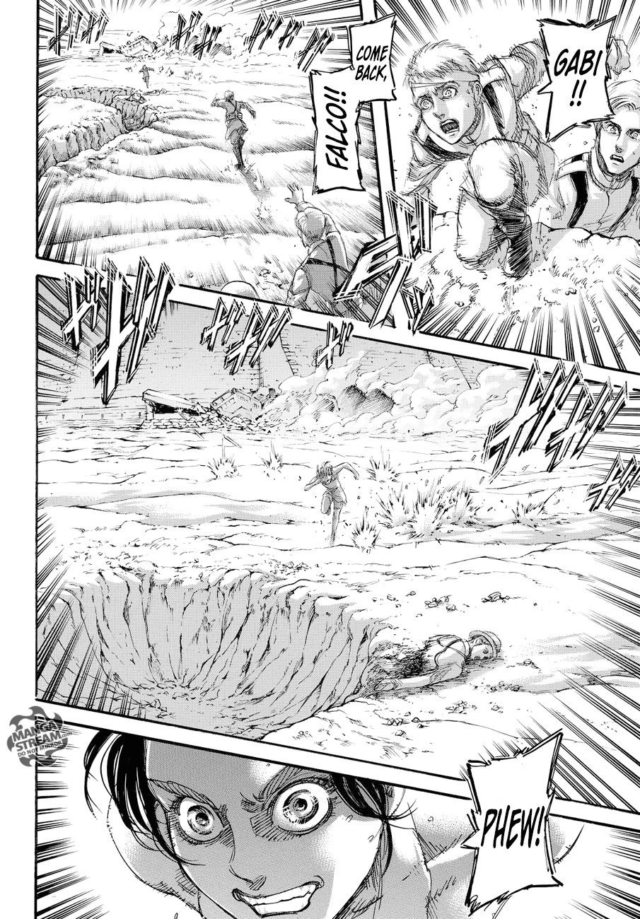 Attack on Titan manga, chapter 91, page 39 of 43
