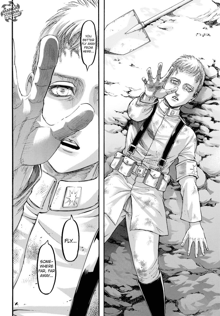 Attack on Titan manga, chapter 91, page 4 of 43