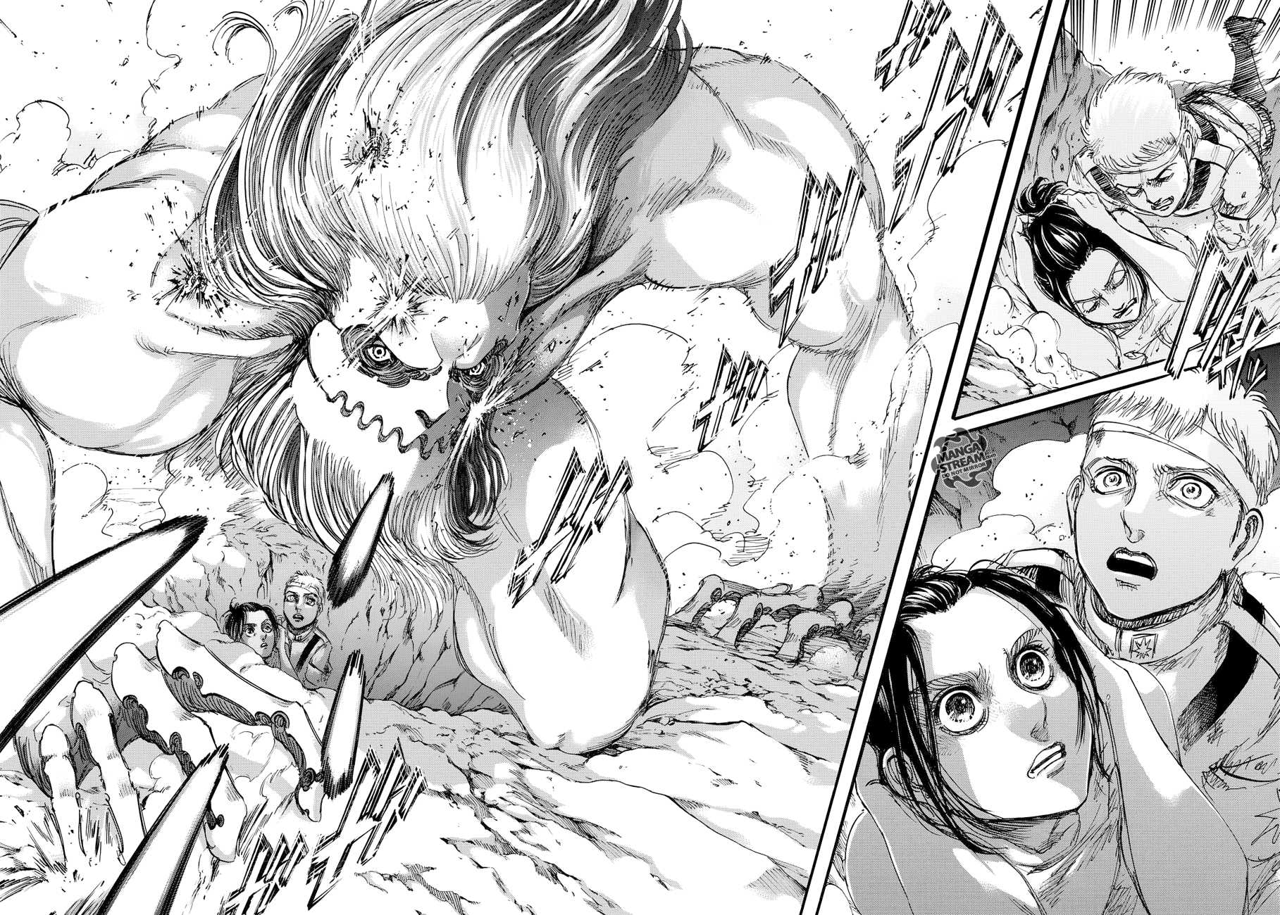 Attack on Titan manga, chapter 91, page 41 of 43