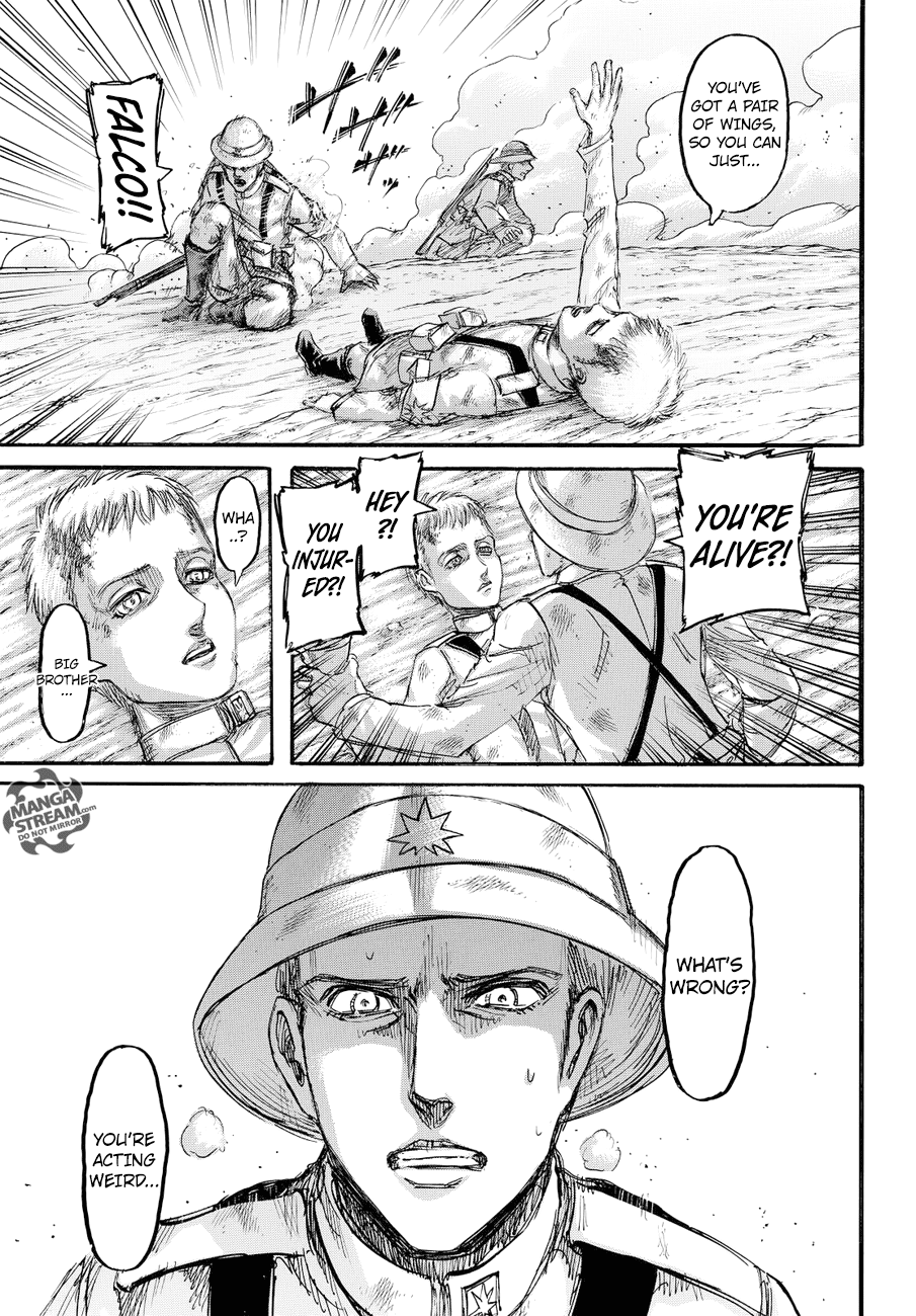 Attack on Titan manga, chapter 91, page 5 of 43