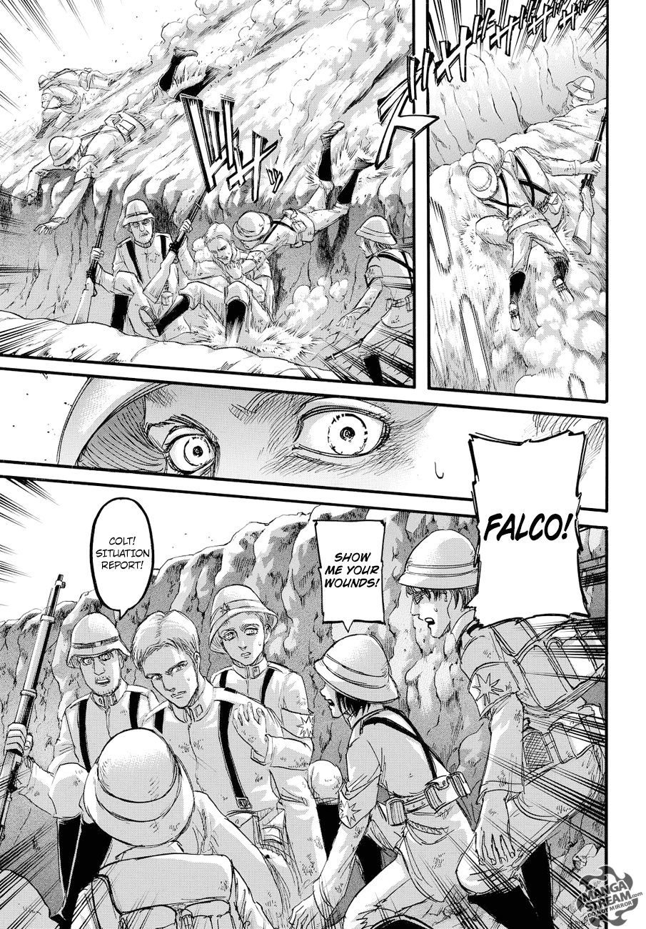 Attack on Titan manga, chapter 91, page 7 of 43