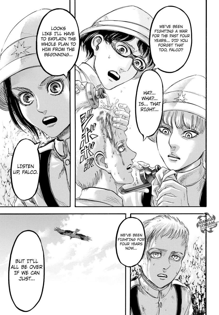 Attack on Titan manga, chapter 91, page 9 of 43