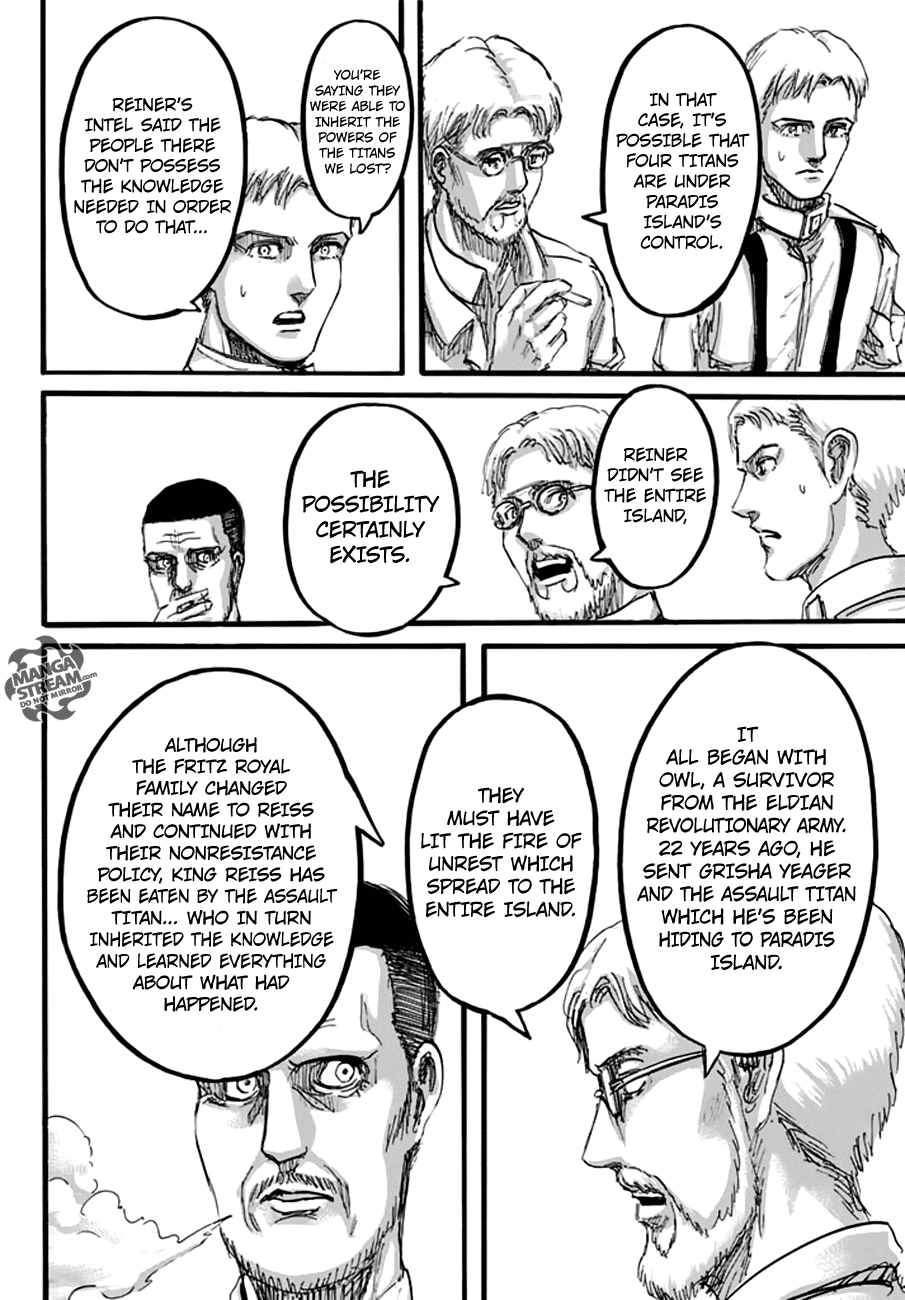 Attack on Titan Chapter 93 page 17 - Chapter 93
