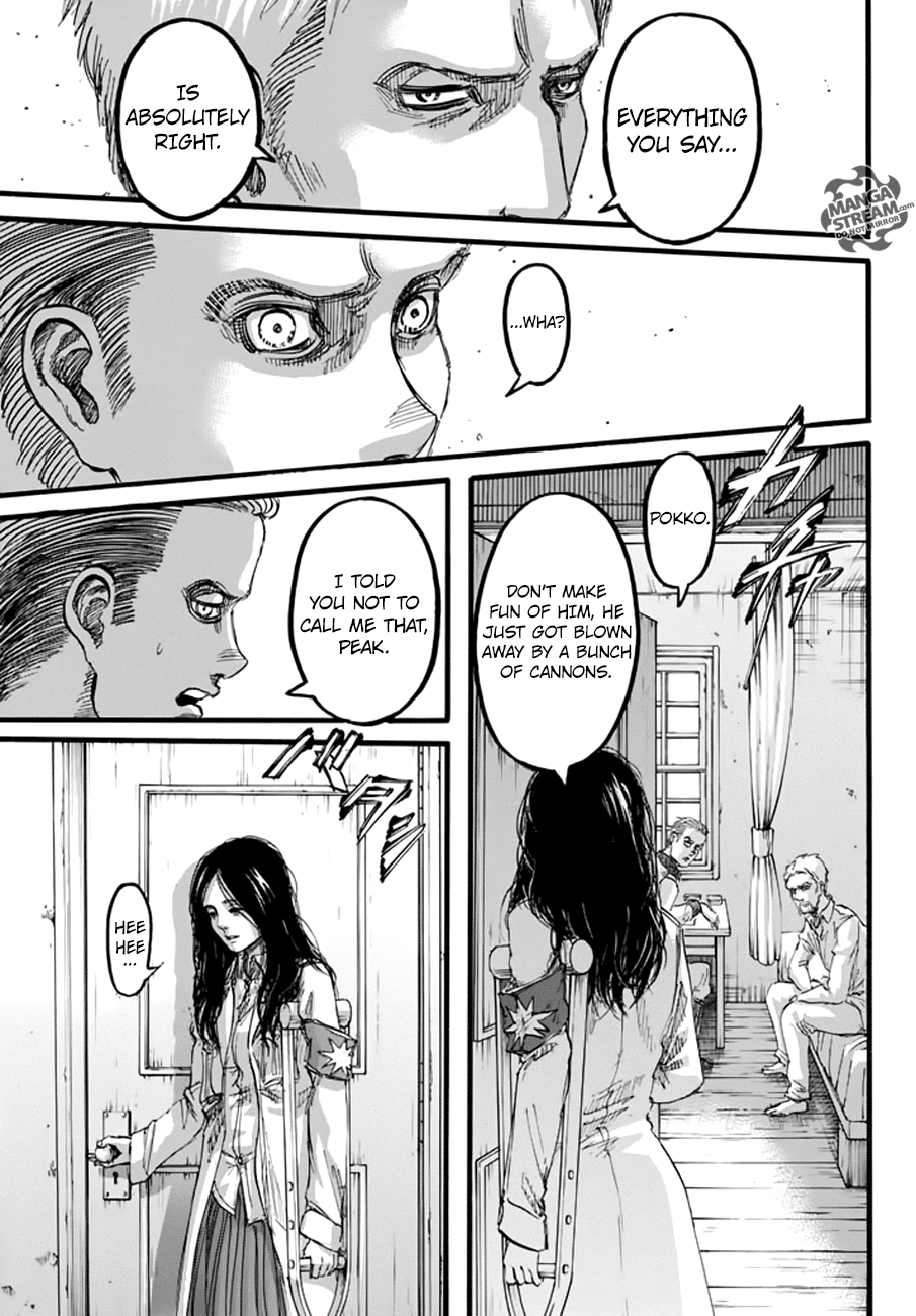 Attack on Titan Chapter 93 page 28 - Chapter 93