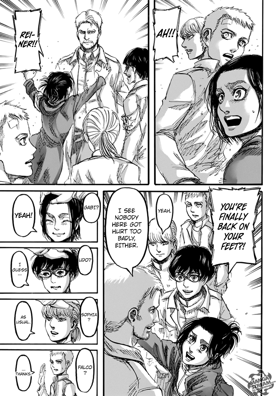 Attack on Titan Chapter 93 page 34 - Chapter 93
