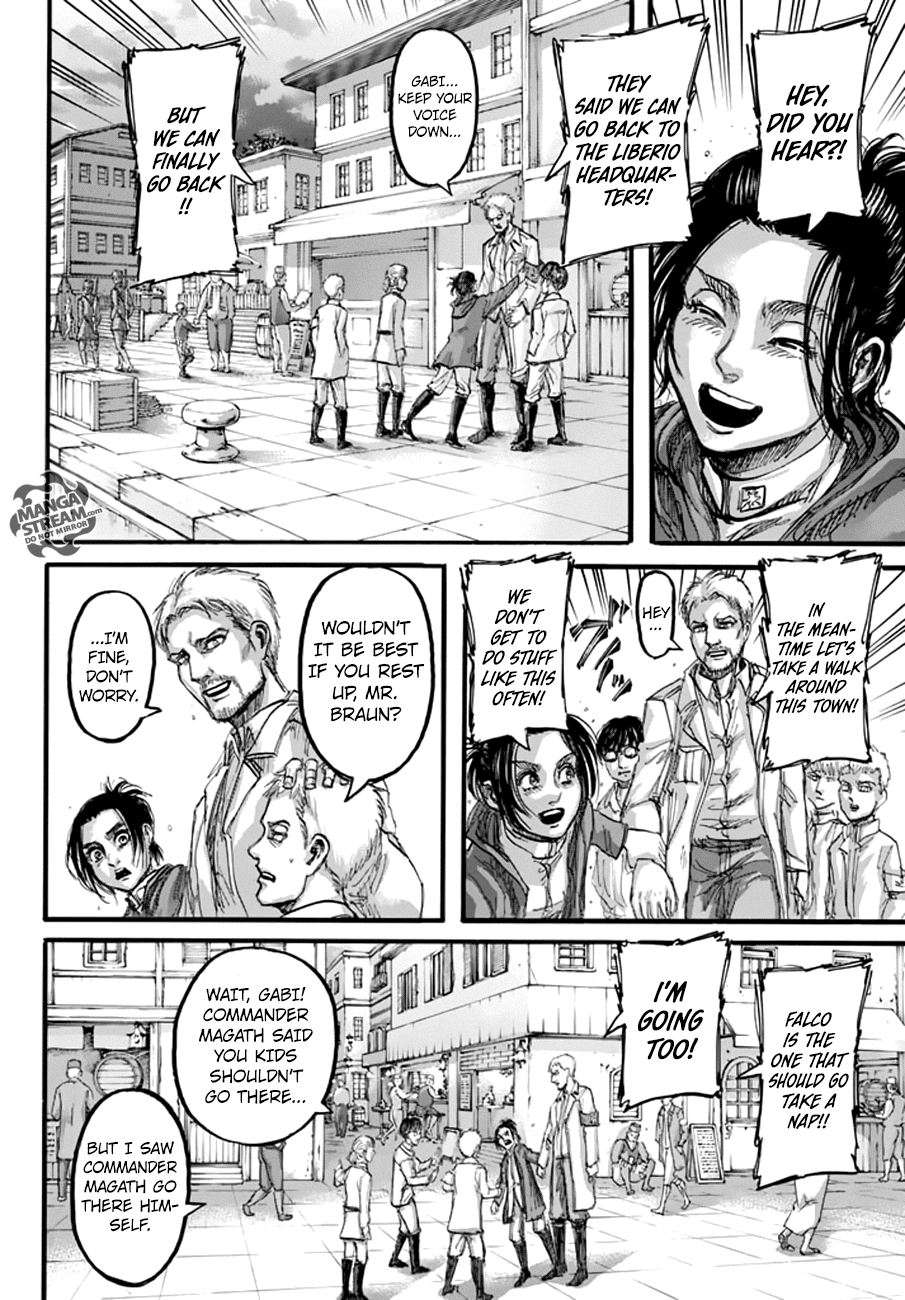 Attack on Titan Chapter 93 page 35 - Chapter 93