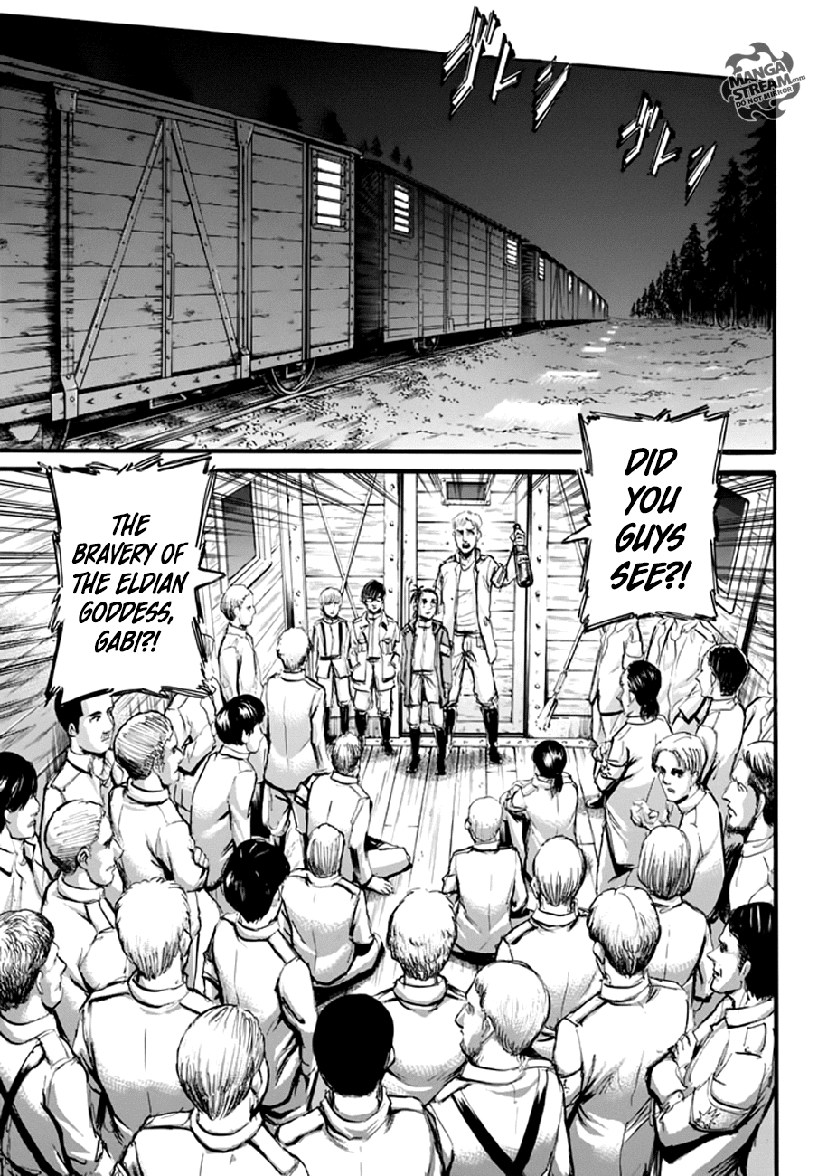 Attack on Titan Chapter 93 page 38 - Chapter 93