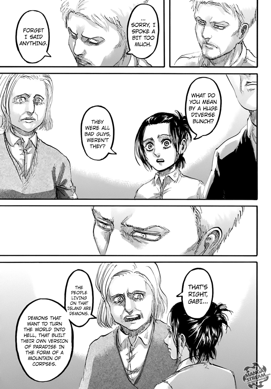Attack on Titan Chapter 94 page 25 - Chapter 94