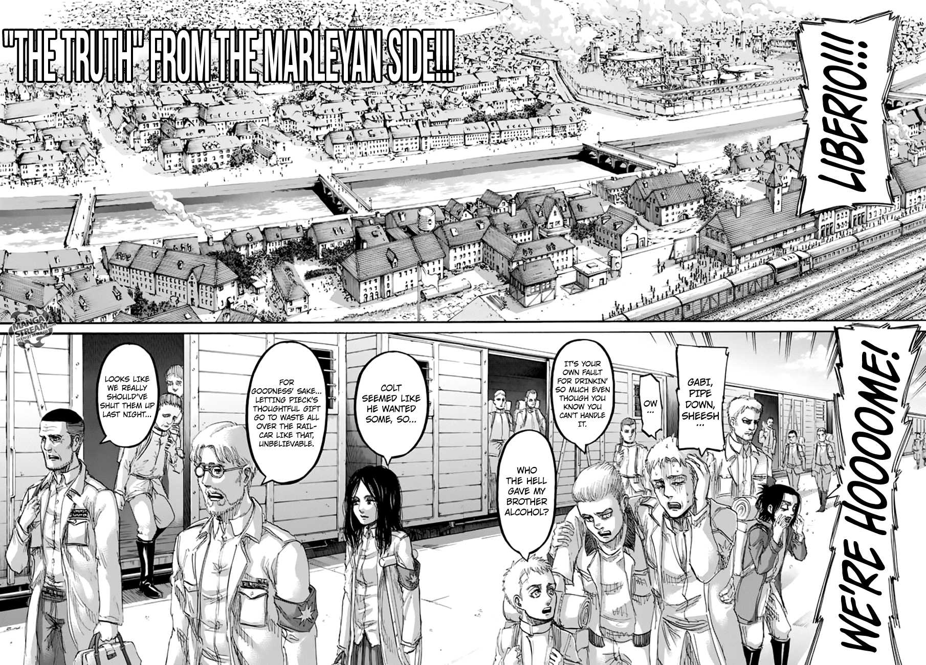 Attack on Titan Chapter 94 page 3 - Chapter 94