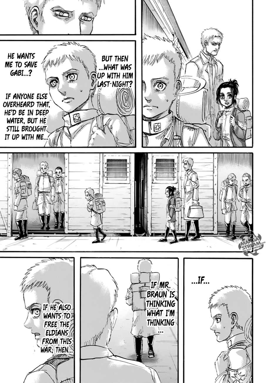 Attack on Titan Chapter 94 page 5 - Chapter 94