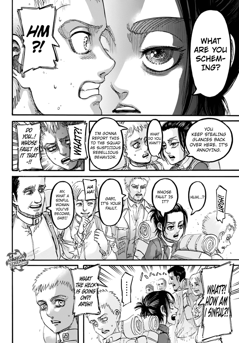 Attack on Titan Chapter 94 page 6 - Chapter 94
