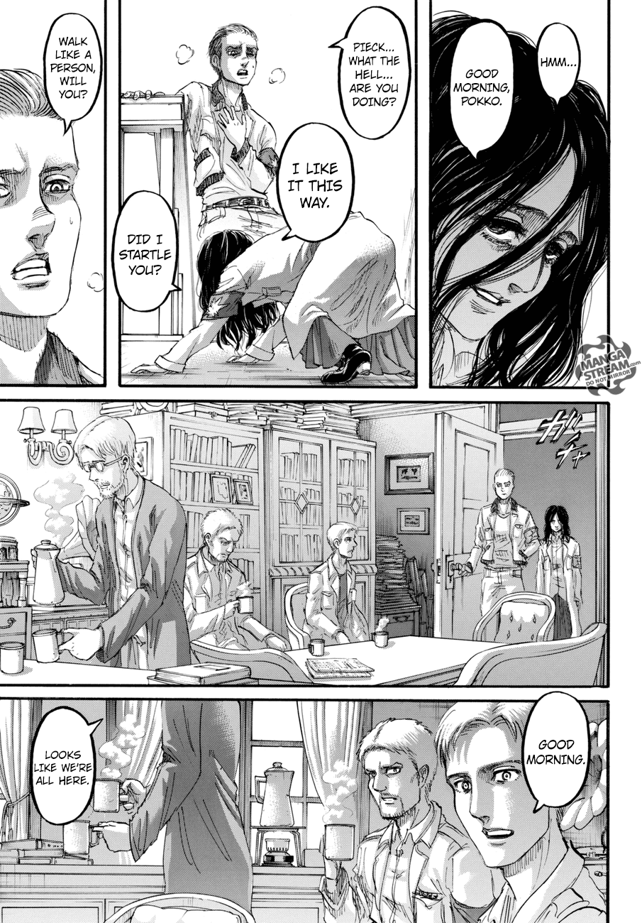 Attack on Titan manga, chapter 95, page 10 of 45